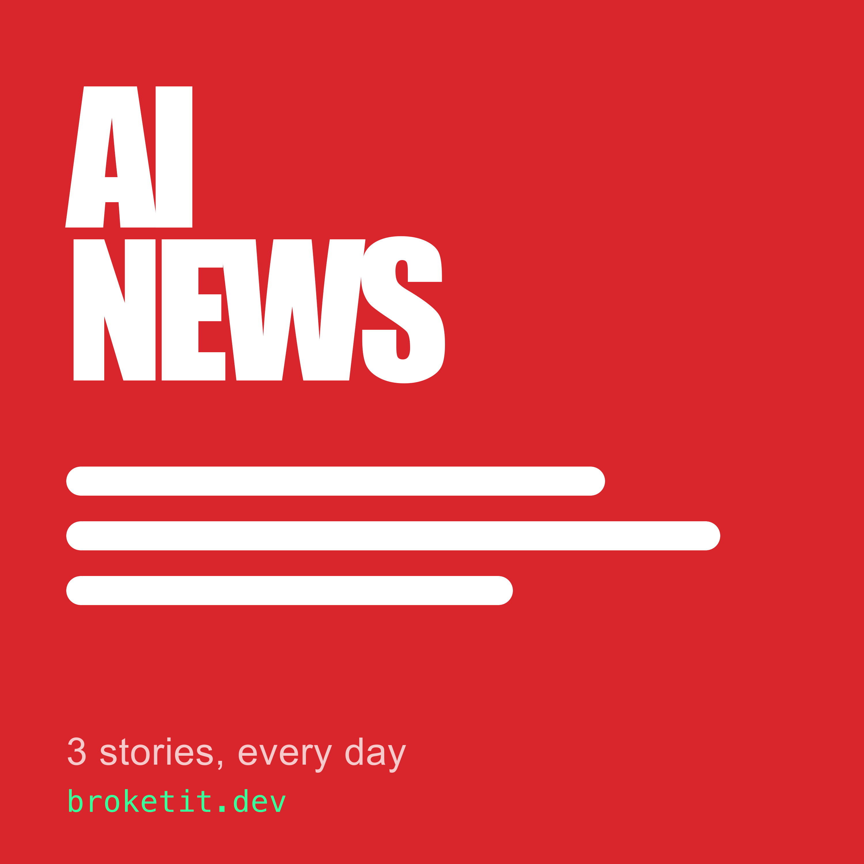 BrokeIt - Daily AI News cover art